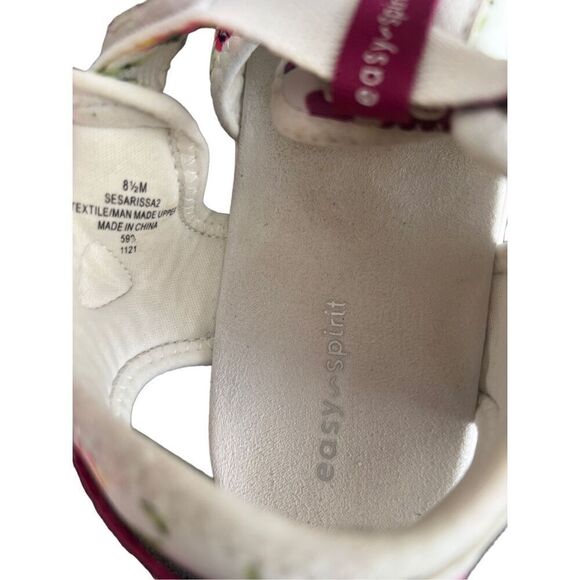 Easy Spirit Selocke Floral Adjustable Strappy Nylon Sandals Size 8.5 - Picture 5 of 5